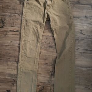 Levi's Khaki Straight-Leg Pants